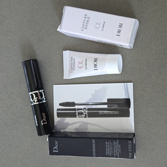New in box never used DIOR bundle La Mousse cleanser Diorshow mascara Prestige - Picture 5 of 10